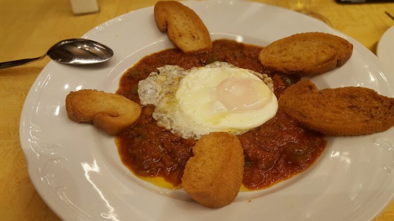 pisto manchego de lagunas de ruidera