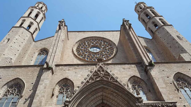 iglesia santa maria del mar barcelona