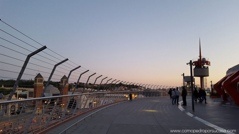 mirador centro comercial barcelona las arenas