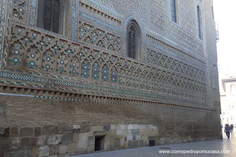 Muro mudejar Seo Zaragoza