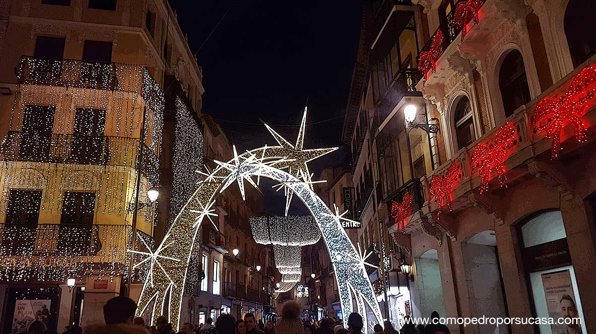 Luces de Navidad en Toledo